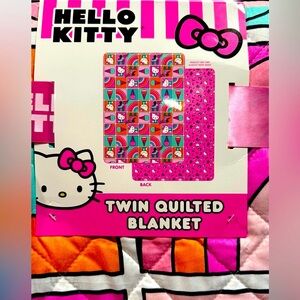 Hello Kitty Twin Quilted Blanket
